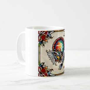 "Tattoo-Inspirierte Tasse mit einzigartigem Design