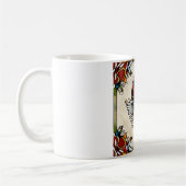 "Tattoo-Inspirierte Tasse mit einzigartigem Design (Links)