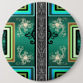 Tattoo Jade Design Button (Vorderseite)