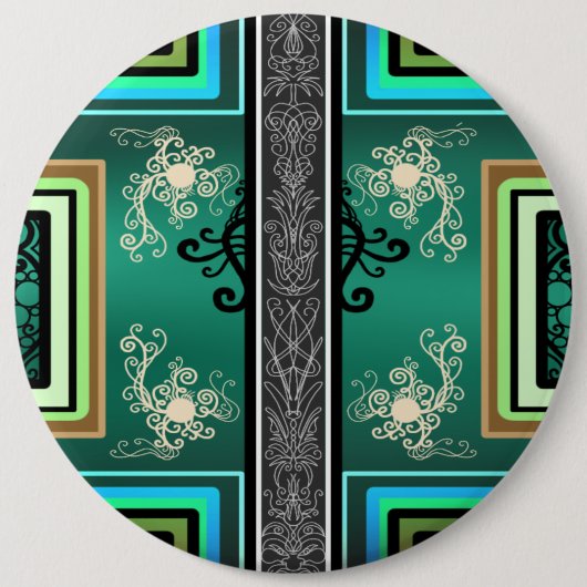 Tattoo Jade Design Button (Vorderseite)