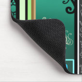 Tattoo Jade Design Mousepad (Ecke)
