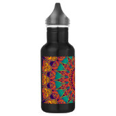 Tattoo Kaleidoscope Fraktal Edelstahlflasche (Links)