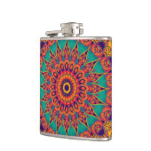 Tattoo Kaleidoscope Fraktal Flachmann (Links)