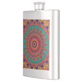 Tattoo Kaleidoscope Fraktal Flachmann (Links)