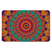 Tattoo Kaleidoscope Fraktal Magnet (Horizontal)