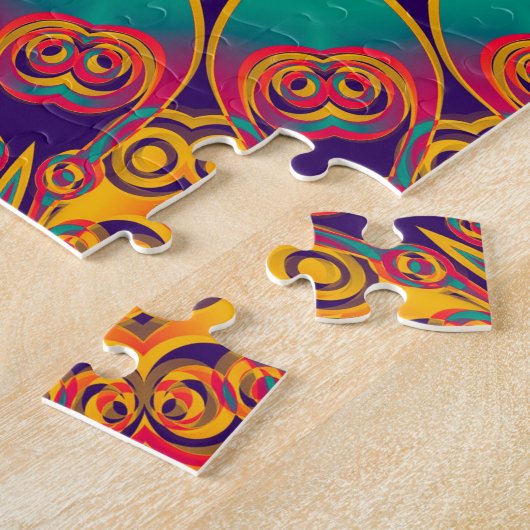 Tattoo Kaleidoscope Fraktal Puzzle (Seite)