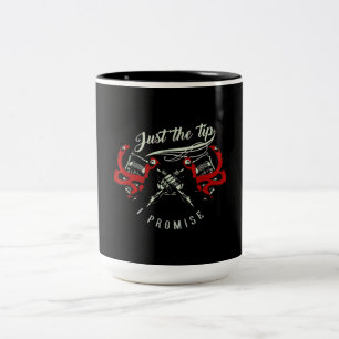 Tattoo-Künstler nur das Tipp-Geschenk für Tattoo Zweifarbige Tasse