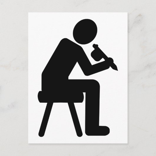 Tattoo-Künstler Postkarte (Vorderseite)