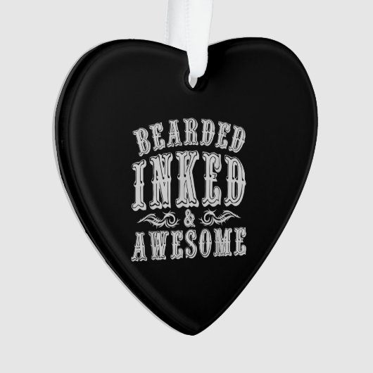 Tattoo Künstler Tattooist Geschenk-Idee Tattoo Ornament (Vorderseite)