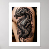 Tattoo-Kunstposter Poster (Vorne)