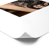 Tattoo-Kunstposter Poster (Ecke)