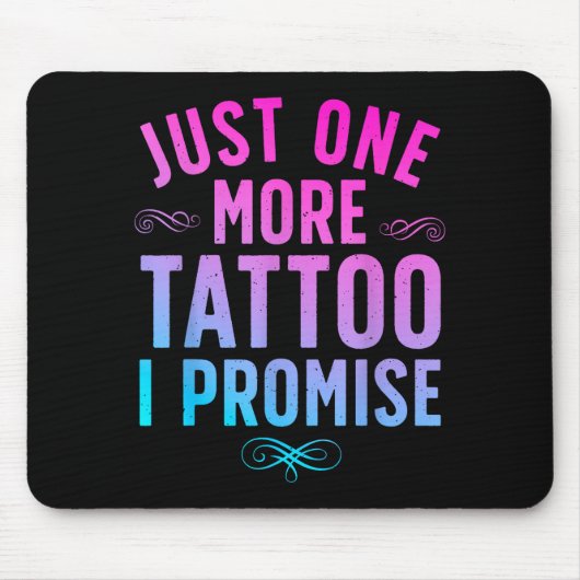 Tattoo Lover Art For Men Women Tattoo Artist Tatto Mousepad (Vorne)