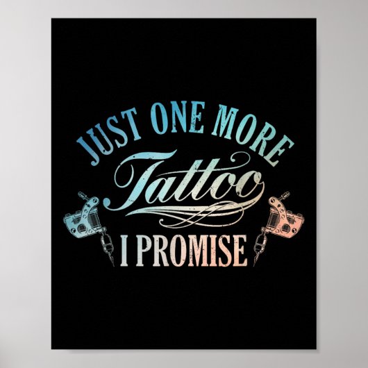 Tattoo Lover Kunst für Männer Frauen Tattoo Artist Poster (Vorne)