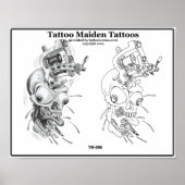 Tattoo Maiden Tattoo Poster (Vorne)