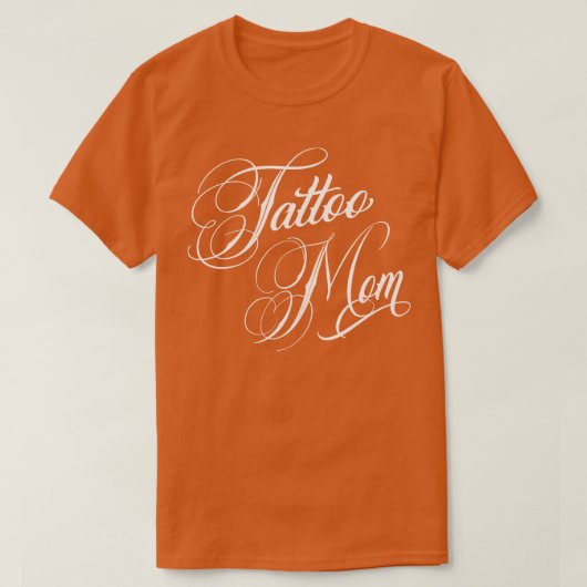 Tattoo Mama Typografie T-Shirt (Design vorne)