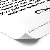 Tattoo-Mann in der Arena Poster (Ecke)