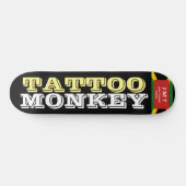 TATTOO MONKEY Skateboard (Horizontal)