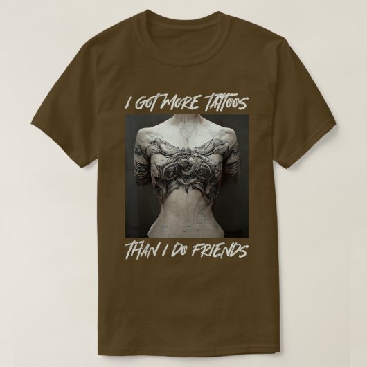 Tattoo Motif T-Shirt (Design vorne)