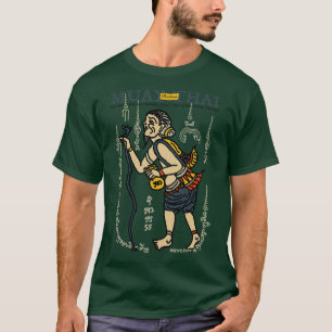 Tattoo Muay Thai Sak Yant Einsiedler T-Shirt