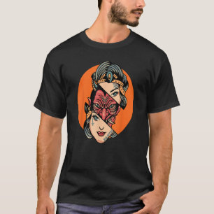 Tattoo Needle Farbhaut Tattoo Künstlerische Kunst T-Shirt