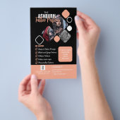 Tattoo Parlor Poster - Custom Black Blush Flyer (Handgriff)
