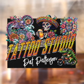 Tattoo Parlor - Studio Fensteraufkleber (Blatt 2)