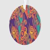 Tattoo Pattern Art - Flammen & Kreise Ornament (Vorderseite)