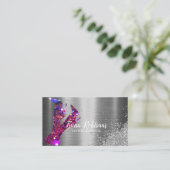 TATTOO Removal Glitzer Sparkling Business Card Visitenkarte (Stehend Vorderseite)