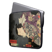 Tattoo Samurai Fine Art Laptopschutzhülle (Vorderseite Links)