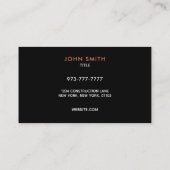 Tattoo Shop Parco delle camelie Logans Visitenkarte (Rückseite)