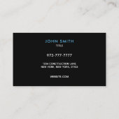 Tattoo Shop Parco delle camelie Logans Visitenkarte (Rückseite)