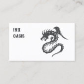 Tattoo Shop Visitenkarte (Vorderseite)