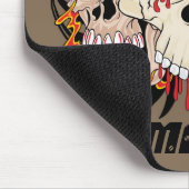 Tattoo Skull Aight Ball Personalisiert Mousepad (Ecke)