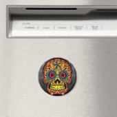 Tattoo Skull Magnet (In Situ (Geschirrspüler))