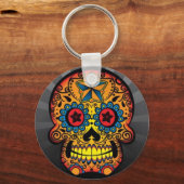 Tattoo Skull Schlüsselanhänger (Vorderseite)