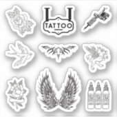 Tattoo Stickers Aufkleber (Vorderseite)