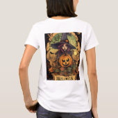 Tattoo-Stil Halloween T-Shirt (Rückseite)