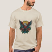 Tattoo-Stil T-Shirt (Vorderseite)