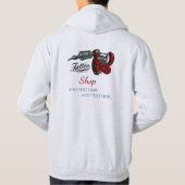 Tattoo Studio Basic Hooded Sweatshirt (Rückseite)