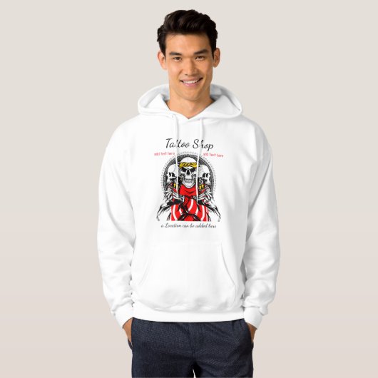 Tattoo Studio Basic Hooded Sweatshirt (Vorne ganz)