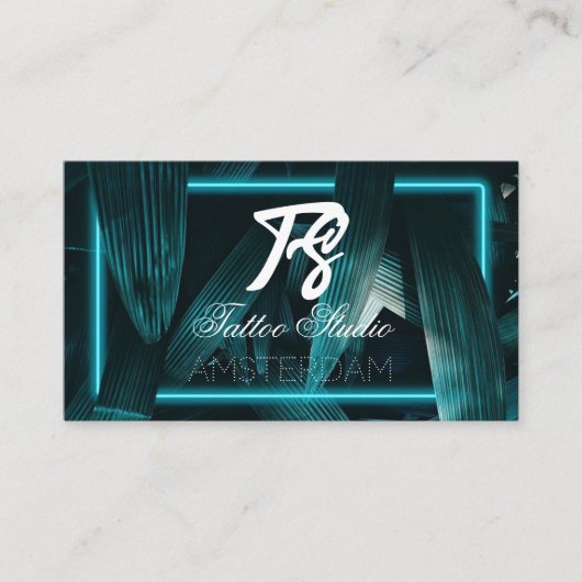 Tattoo Studio Visitenkarte (Vorderseite)