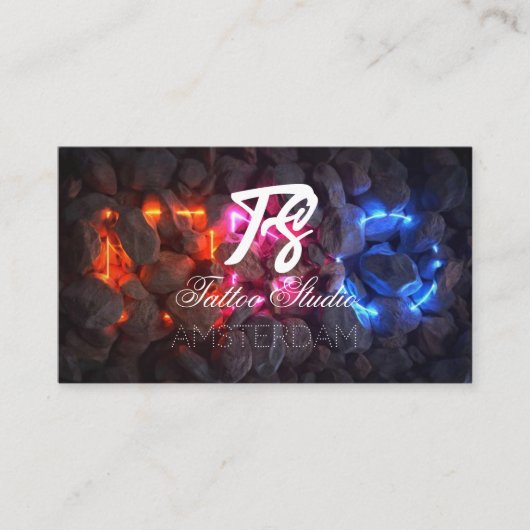 Tattoo Studio Visitenkarte (Vorderseite)