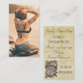 Tattoo-Studio Visitenkarte (Vorne/Hinten)
