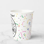 Tattoo Style Class of 2026 Abschluss Pappbecher (Links)