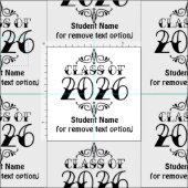 Tattoo Style Class of 2026 Graduation Stoff (Kachel)