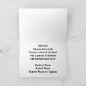 Tattoo Style Class von 2025 Karte (Innenseite)