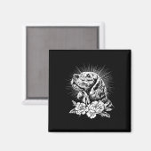 Tattoo Style Lover Er Spaniel Retro Dog Magnet (Vorderseite/Rückseite)