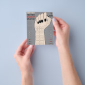 Tattoo Tester Makeup Swatch (Armfarbe anpassen) Flyer (Gruppe)