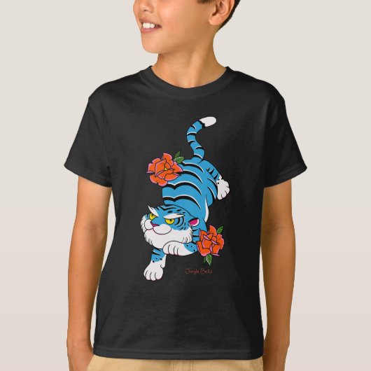 Tattoo Tiger unisex Kind Shirt (Vorderseite)