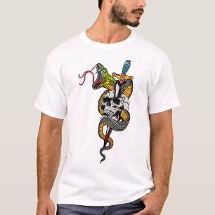 Tattoo Todeskopf T-Shirt